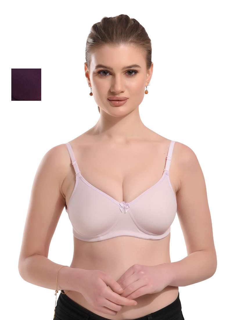 pack of 2 solid backless bras