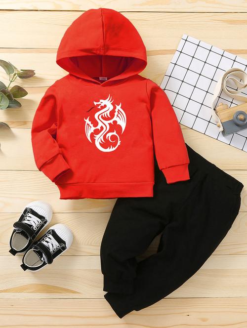 kids front print full lenght twin set - 20932157 -  Standard Image - 0