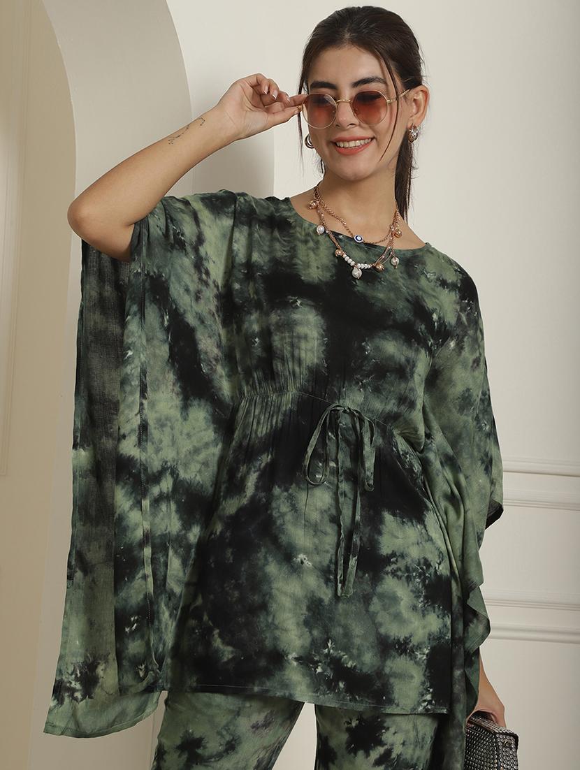 women long sleeve ethnic co-ord set - 20943763 - Standard Image - 3