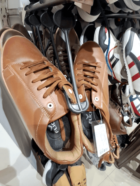 tan pu (polyurethane) shoes - 20944909 -  Standard Image - 0