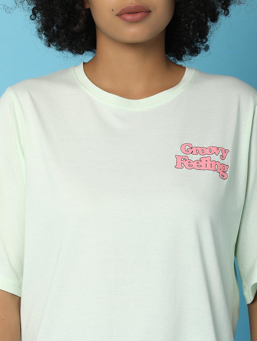 women round neck graphic regular t-shirt - 20944922 - Standard Image - 5