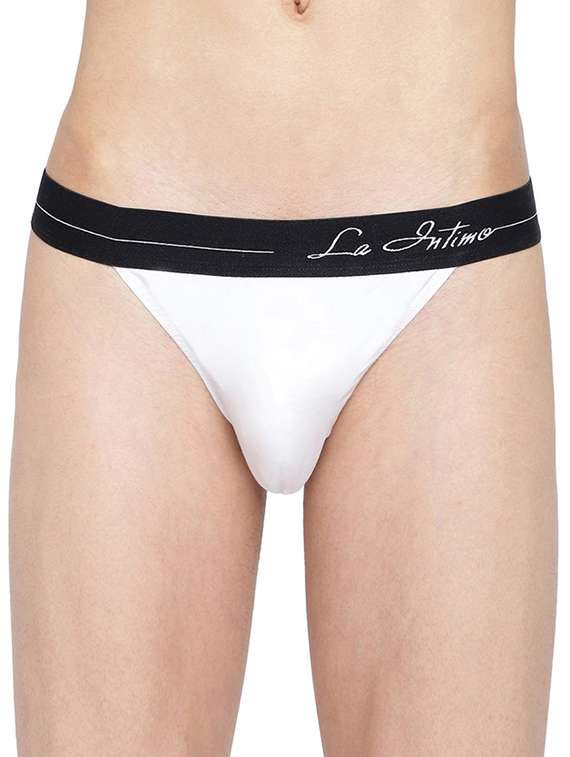 men low rise thong brief