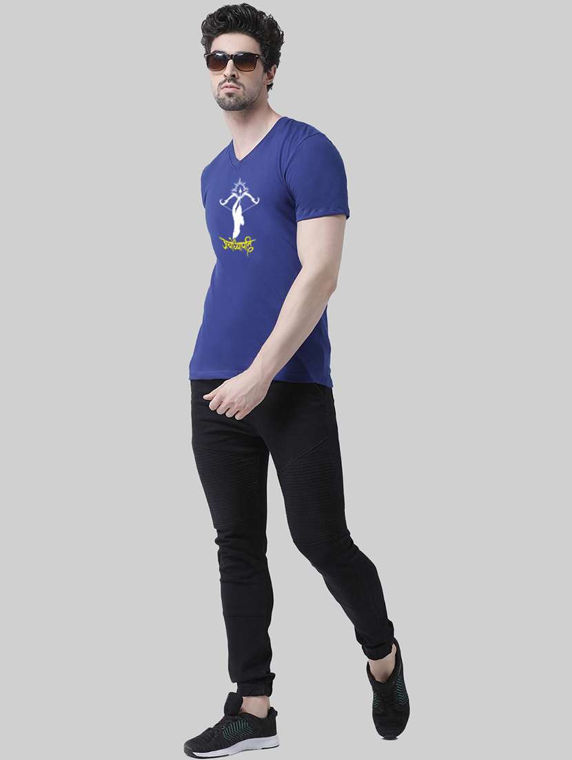 men front print short sleeve t-shirt - 20945436 - Standard Image - 3