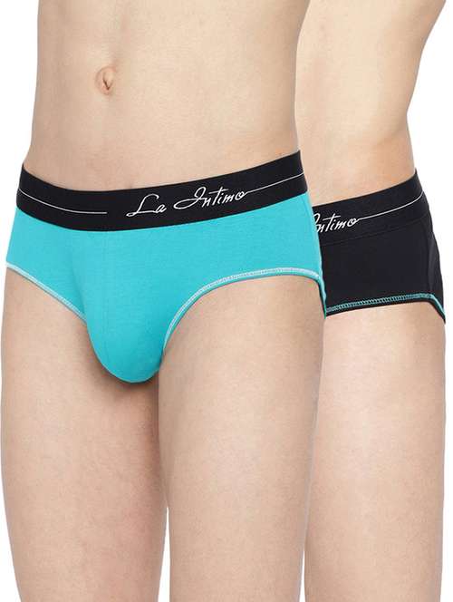 pack of 2 solid hipster briefs - 20945827 -  Standard Image - 0