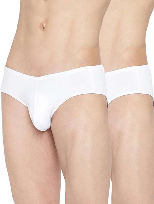 pack of 2 solid hipster briefs - 20945841 - Standard Image - 0
