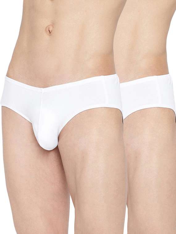 pack of 2 solid hipster briefs