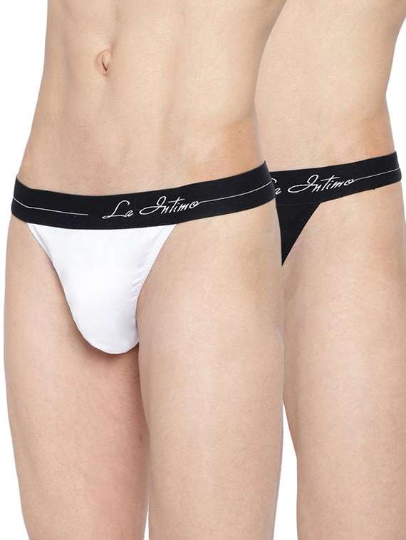 men pack of 2 thongs briefs