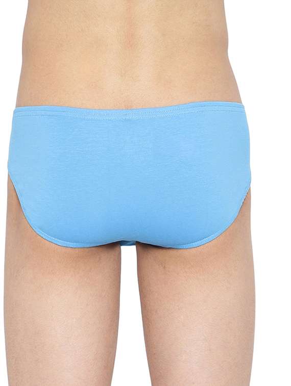 set of 3 multi coloured solid hipster brief - 20946029 -  Standard Image - 5