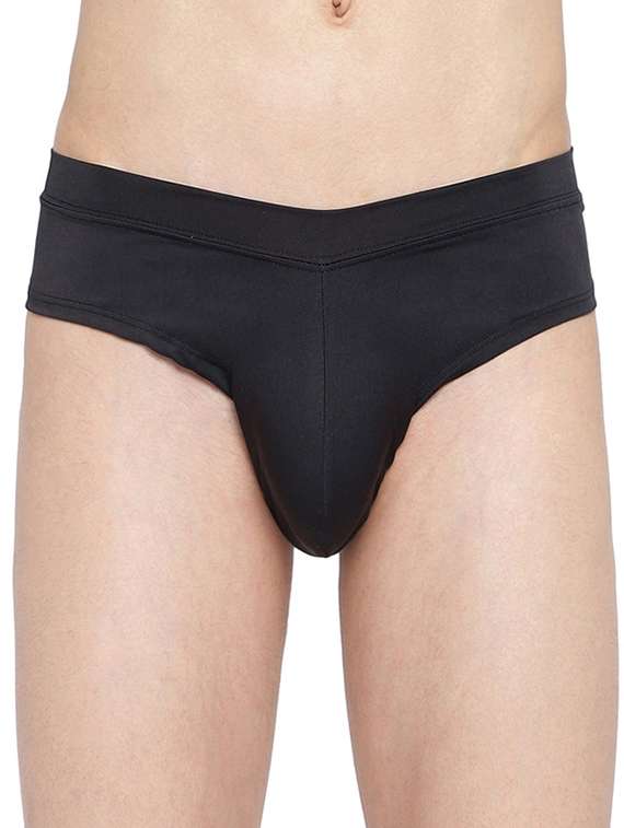 set of 2 multi coloured solid hipster brief - 20946181 -  Standard Image - 3