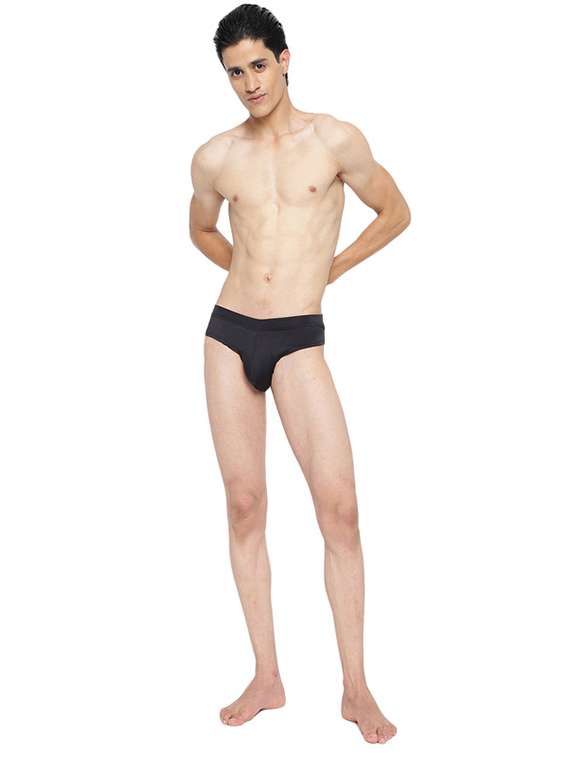 set of 2 multi coloured solid hipster brief - 20946181 -  Standard Image - 5