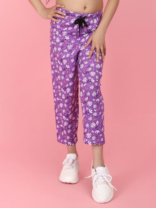 kids mid rise printed nightwear pyjama - 20946486 - Standard Image - 0