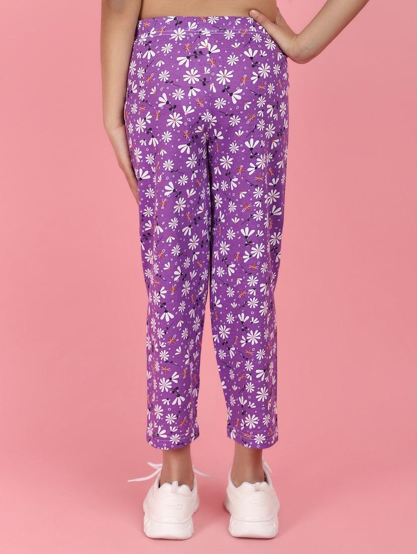 kids mid rise printed nightwear pyjama - 20946486 - Standard Image - 3