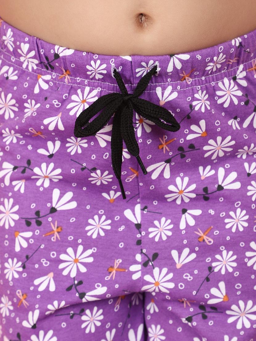 kids mid rise printed nightwear pyjama - 20946486 - Standard Image - 5