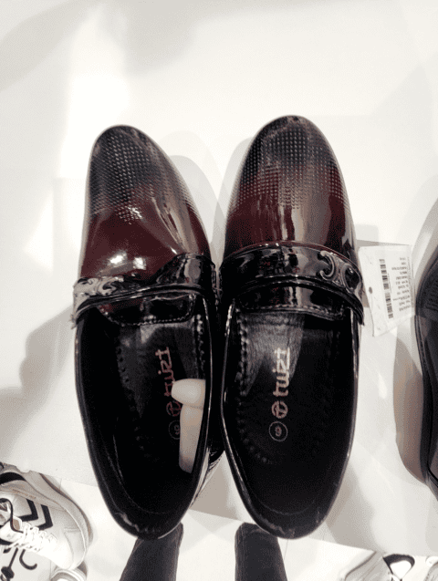 cherry pu (polyurethane) casual shoes - 20946497 -  Standard Image - 0