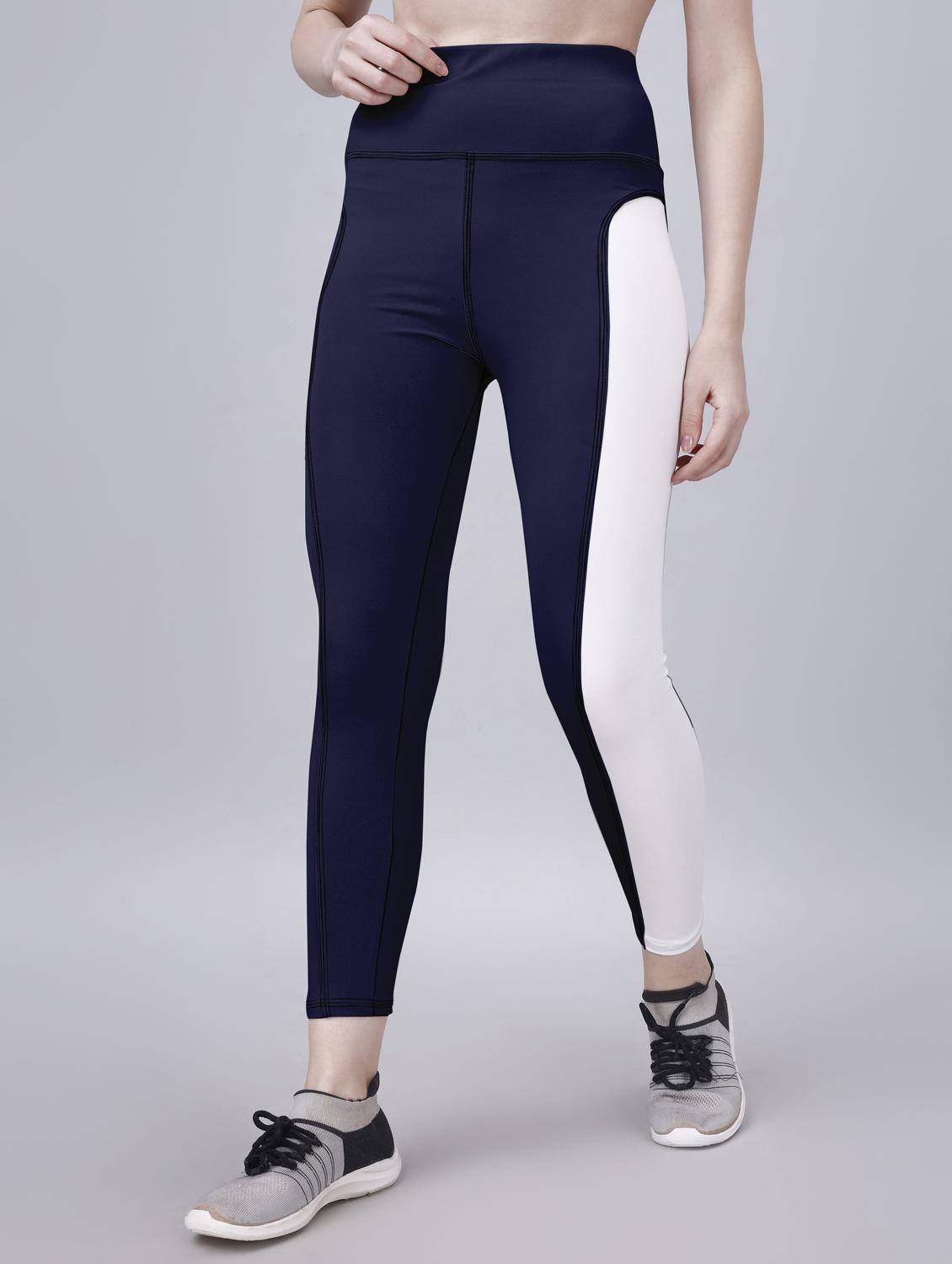 women color block ankle length tight - 20947486 - Zoom Image - 0