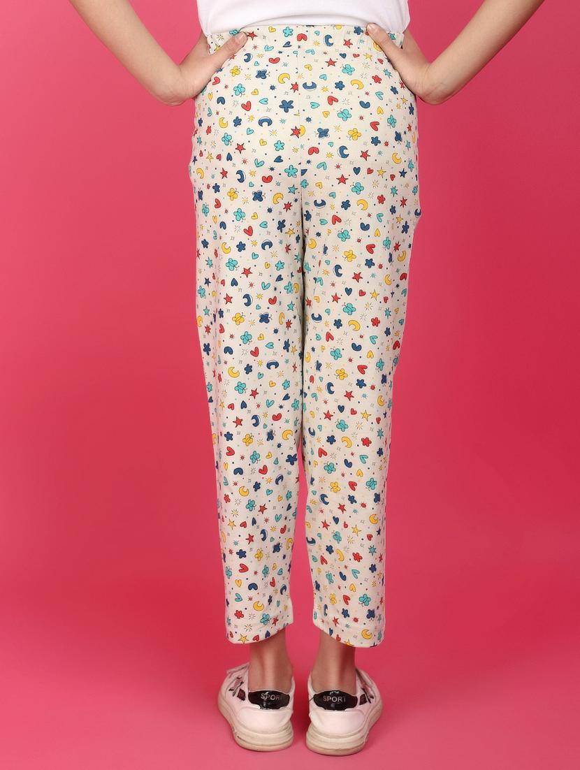 kids mid rise printed nightwear pyjama - 20948611 - Standard Image - 3