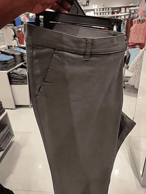 light grey twill joggers - 20948647 -  Standard Image - 0