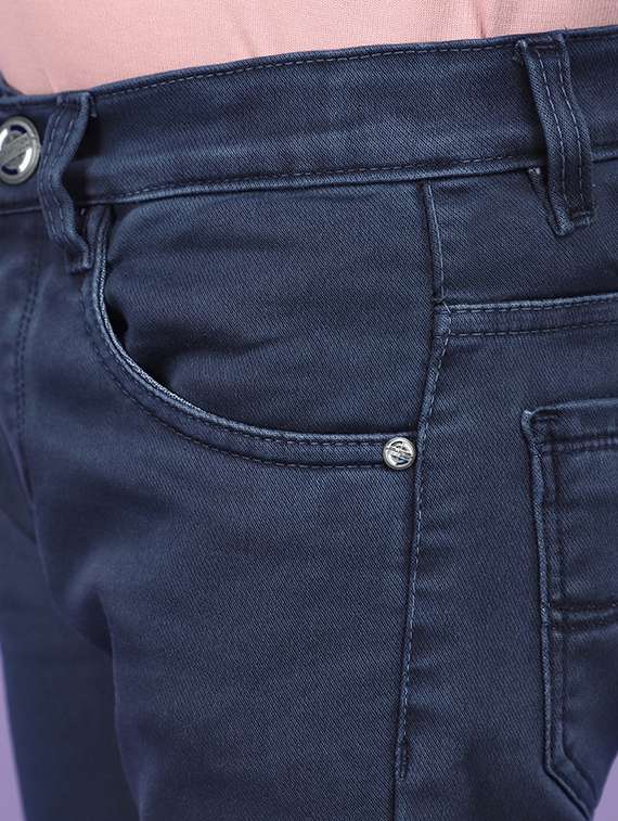 boys solid mid rise slim fit jean - 20948715 -  Standard Image - 5