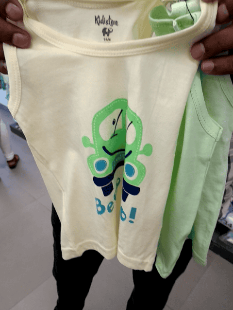 light greenyellow cotton vest - 20948722 - Zoom Image - 0