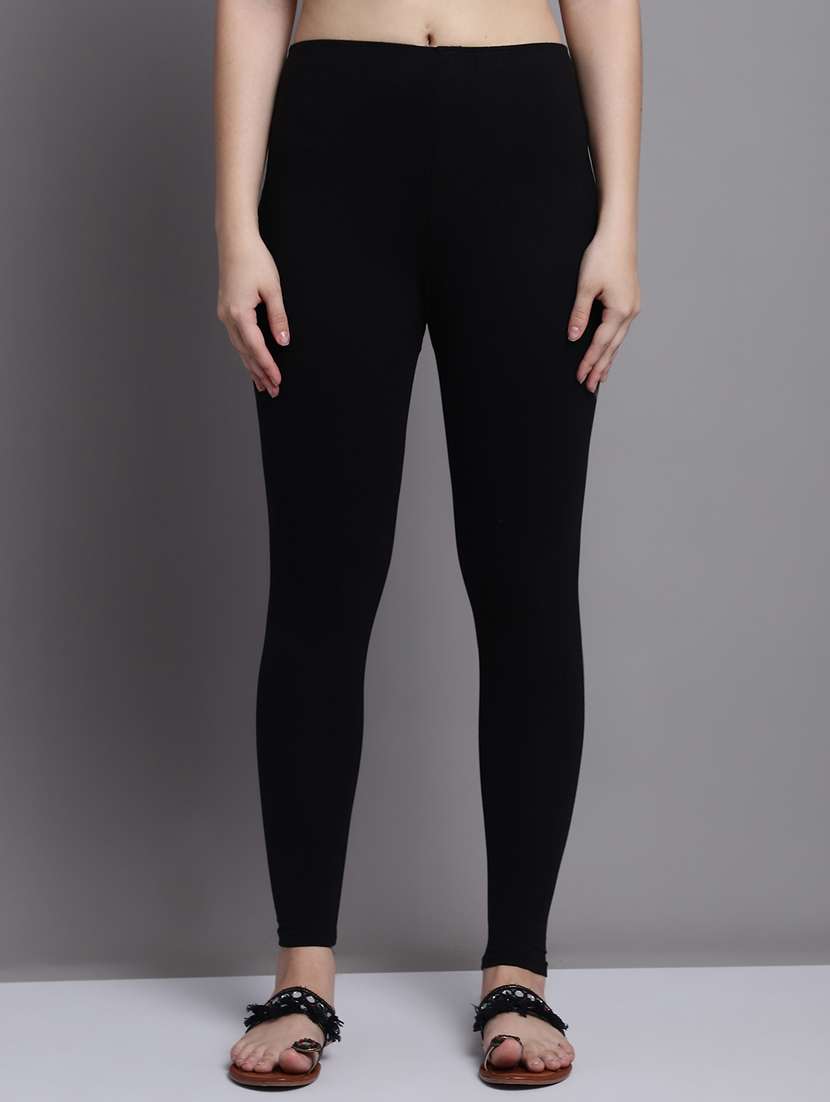 pack of 2 solid cotton leggings - 20950989 -  Standard Image - 3