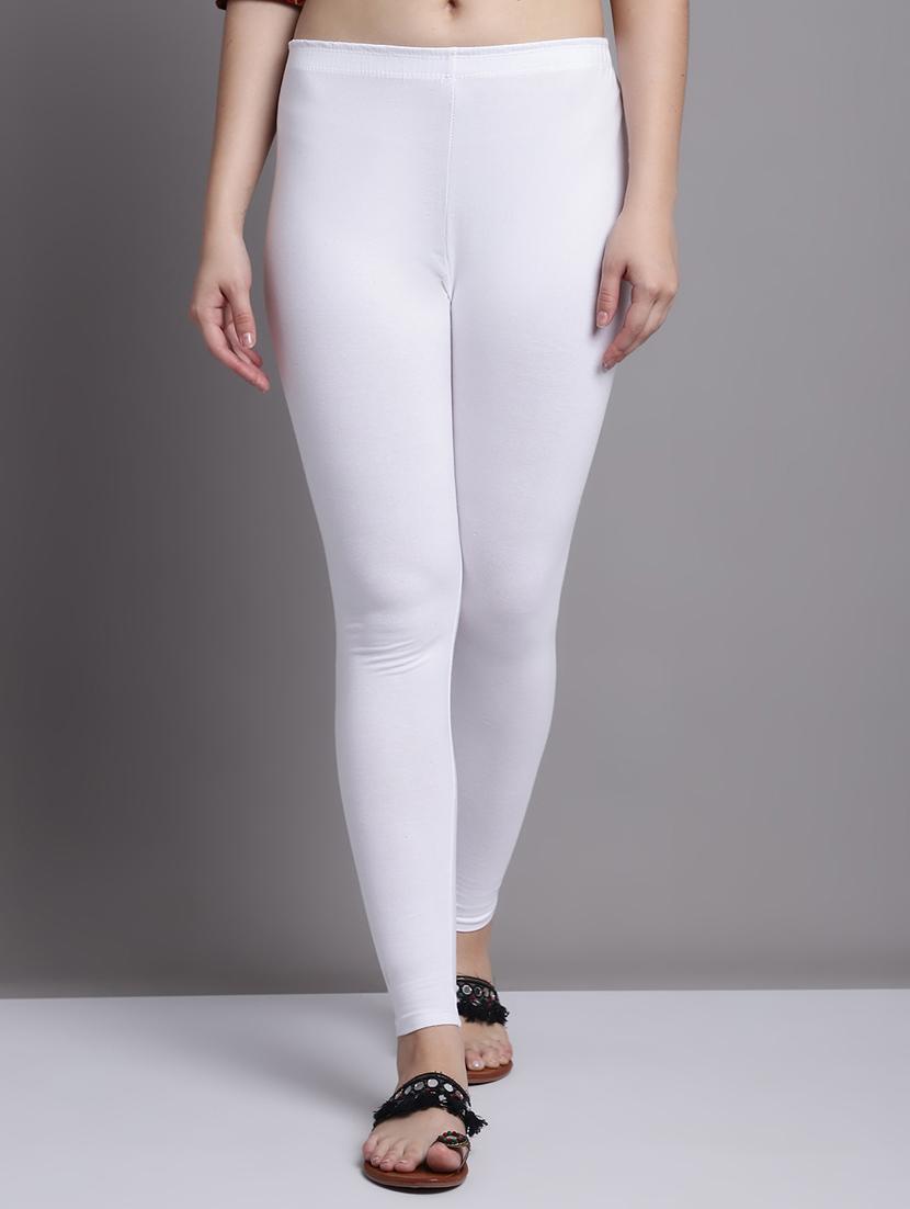 pack of 2 solid cotton leggings - 20950996 - Standard Image - 3