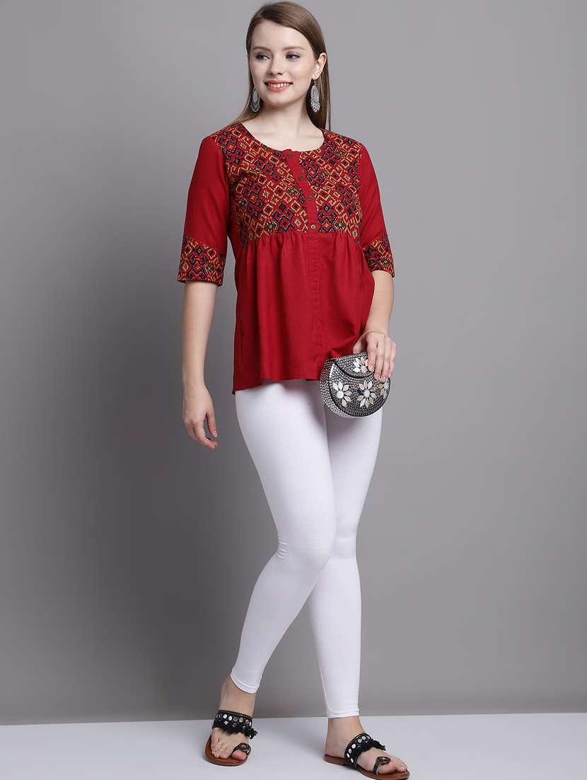 pack of 2 solid cotton leggings - 20951001 -  Standard Image - 5