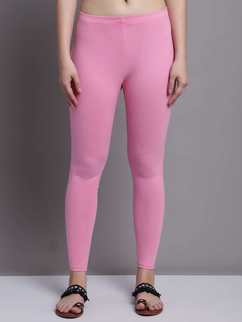 pack of 2 solid color leggings - 20951058 -  Standard Image - 3