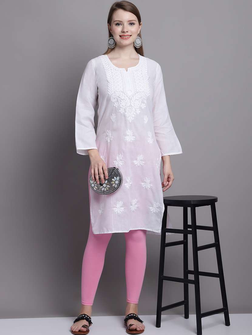 pack of 2 solid color leggings - 20951058 -  Standard Image - 5