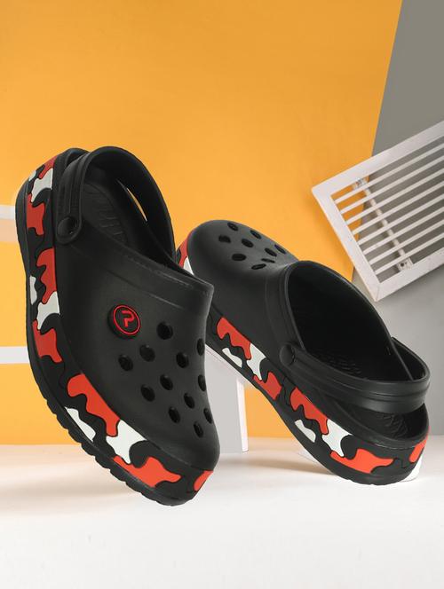 men bllack crocs clogs - 20951309 - Standard Image - 0