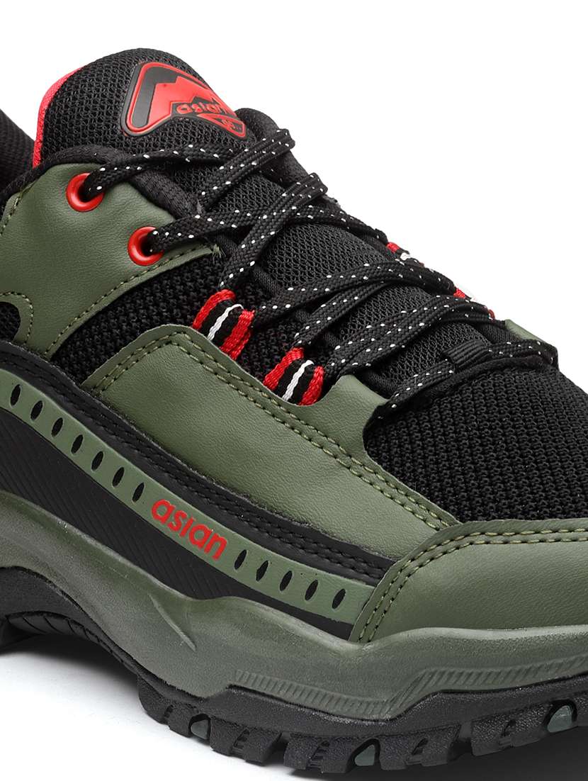 green lace up sport shoe - 20951404 -  Standard Image - 5