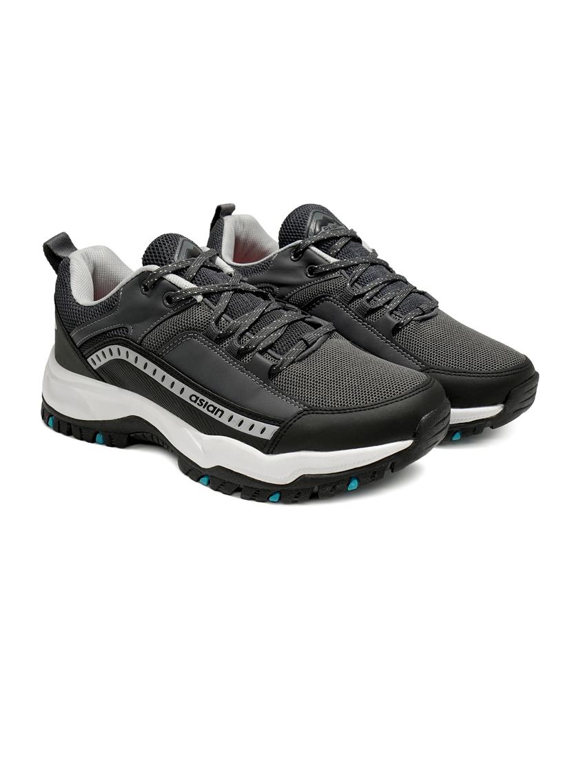 grey lace up sport shoe - 20951405 - Zoom Image - 0