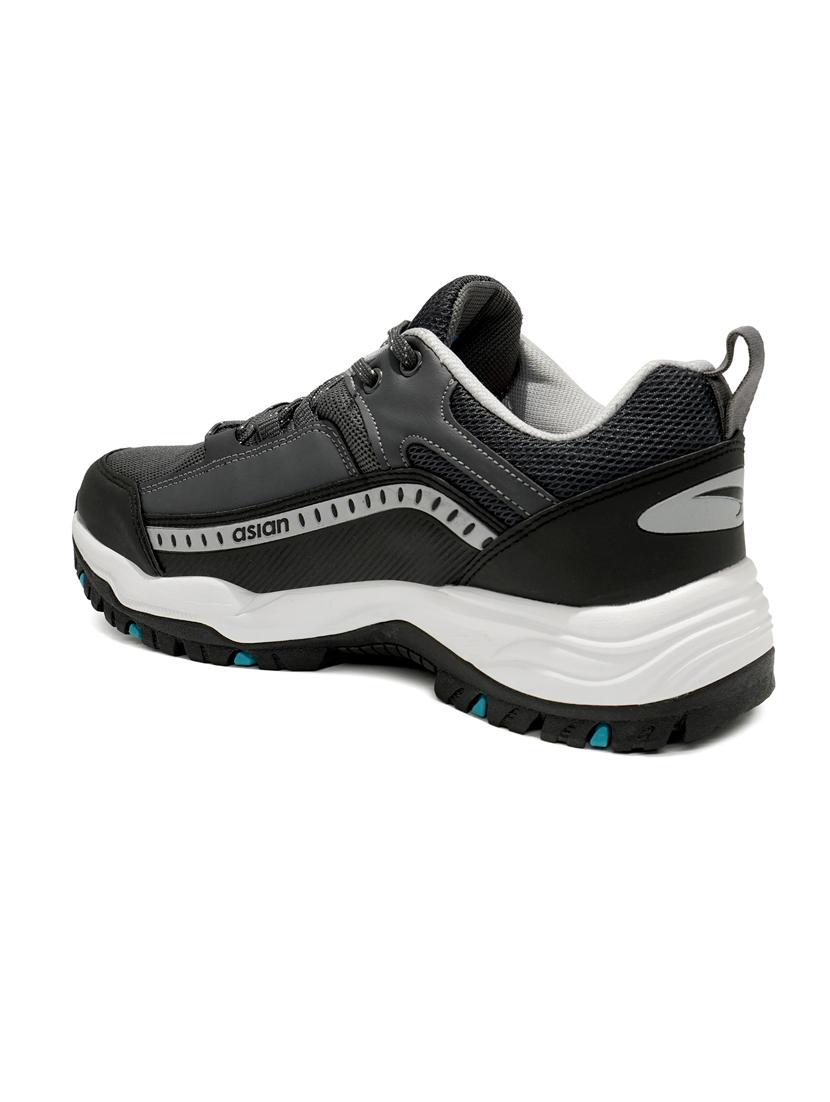 grey lace up sport shoe - 20951405 - Standard Image - 3