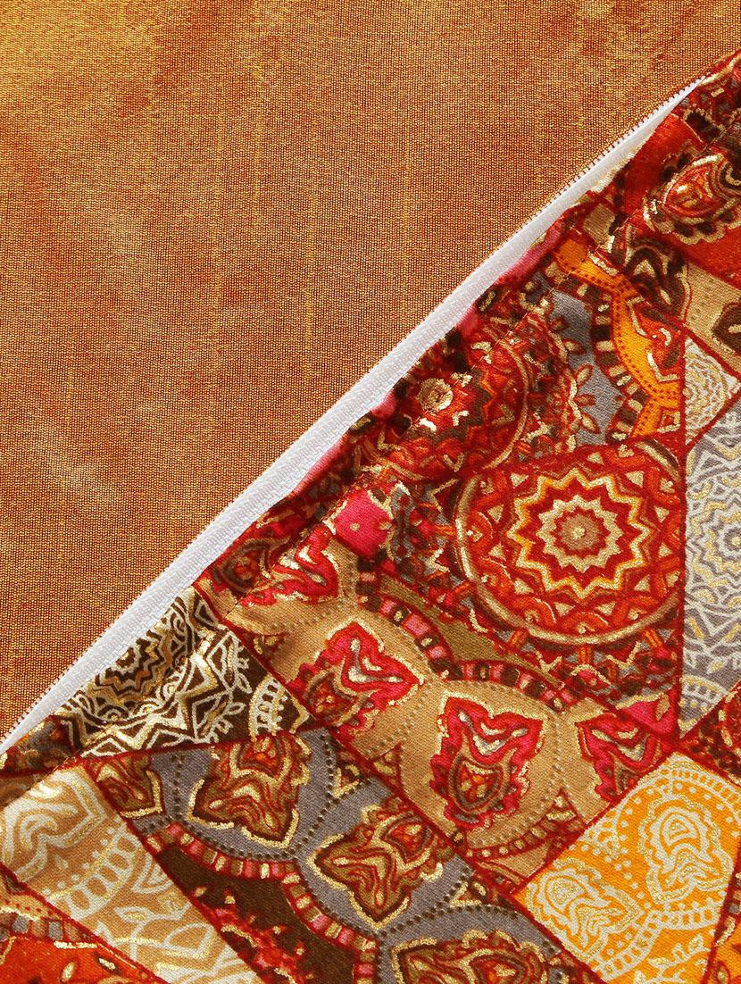 texstylers fancy stylish 16 x 16 inches jaipuri set of 5 pcs sofa cushion covers - 20951796 - Standard Image - 3