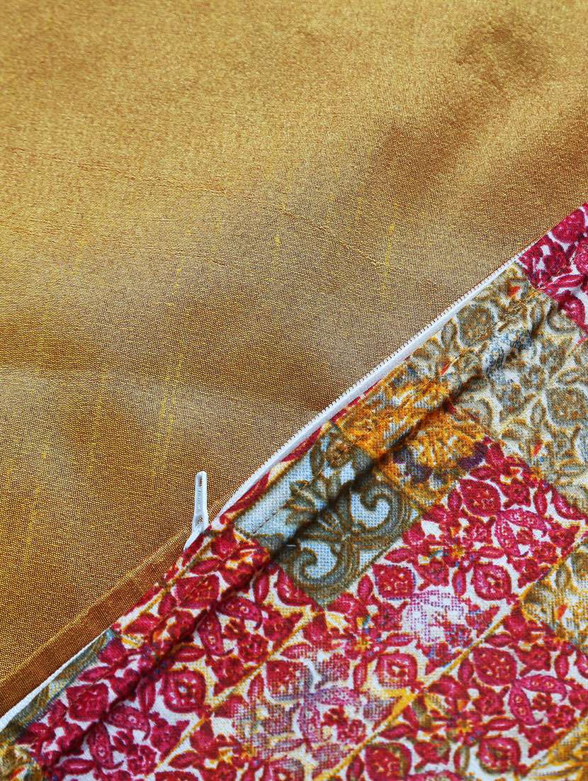 texstylers fancy stylish 16 x 16 inches jaipuri set of 5 pcs sofa cushion covers - 20951805 -  Standard Image - 3