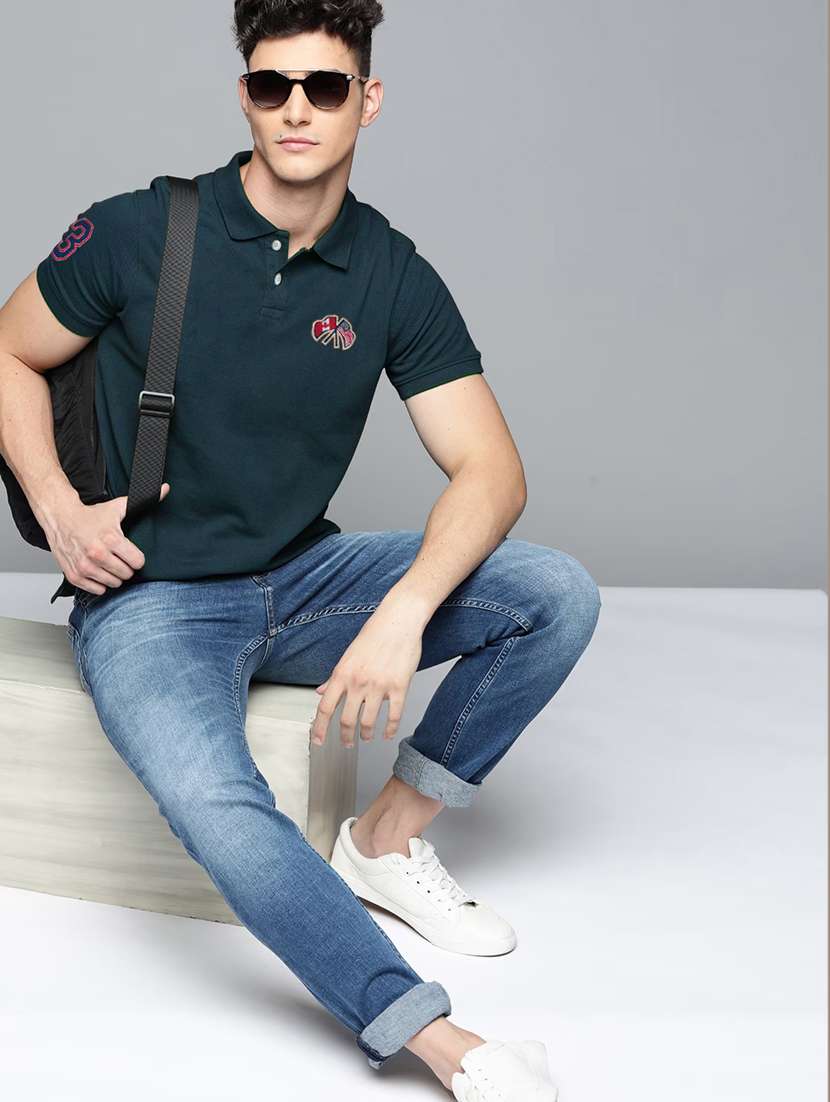 men short sleeve polo t-shirt - 20952054 -  Standard Image - 3