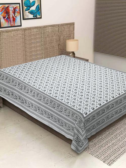 texstylers pure cotton printed jaipuri 60 x 90 inches single bedsheet - 20956525 -  Standard Image - 0
