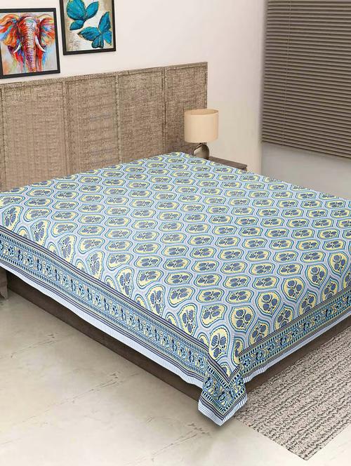 texstylers pure cotton printed jaipuri 60 x 90 inches single bedsheet - 20956527 -  Standard Image - 0