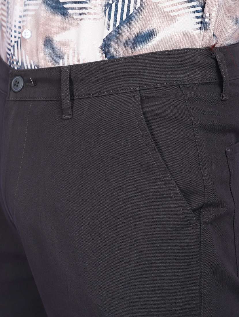 men solid ankle length joggers - 20957465 -  Standard Image - 5