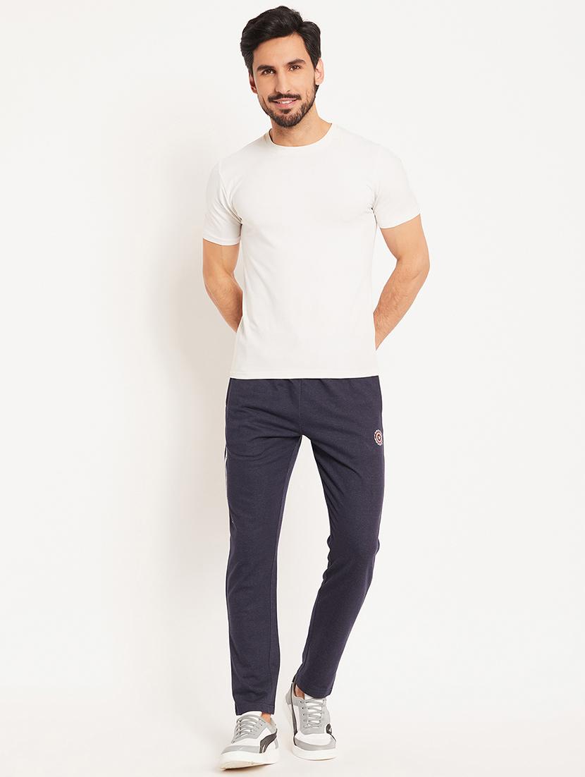 men solid full length track pant - 20957935 - Standard Image - 3