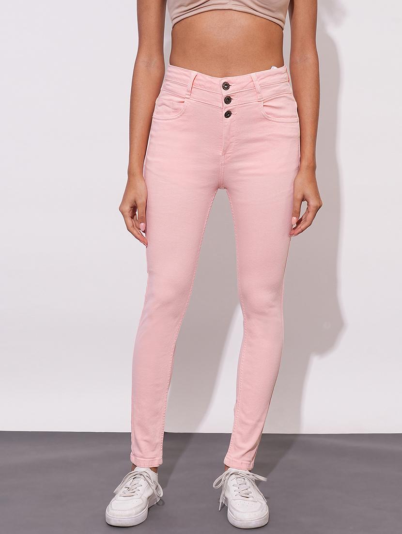 women plain skinny fit jean