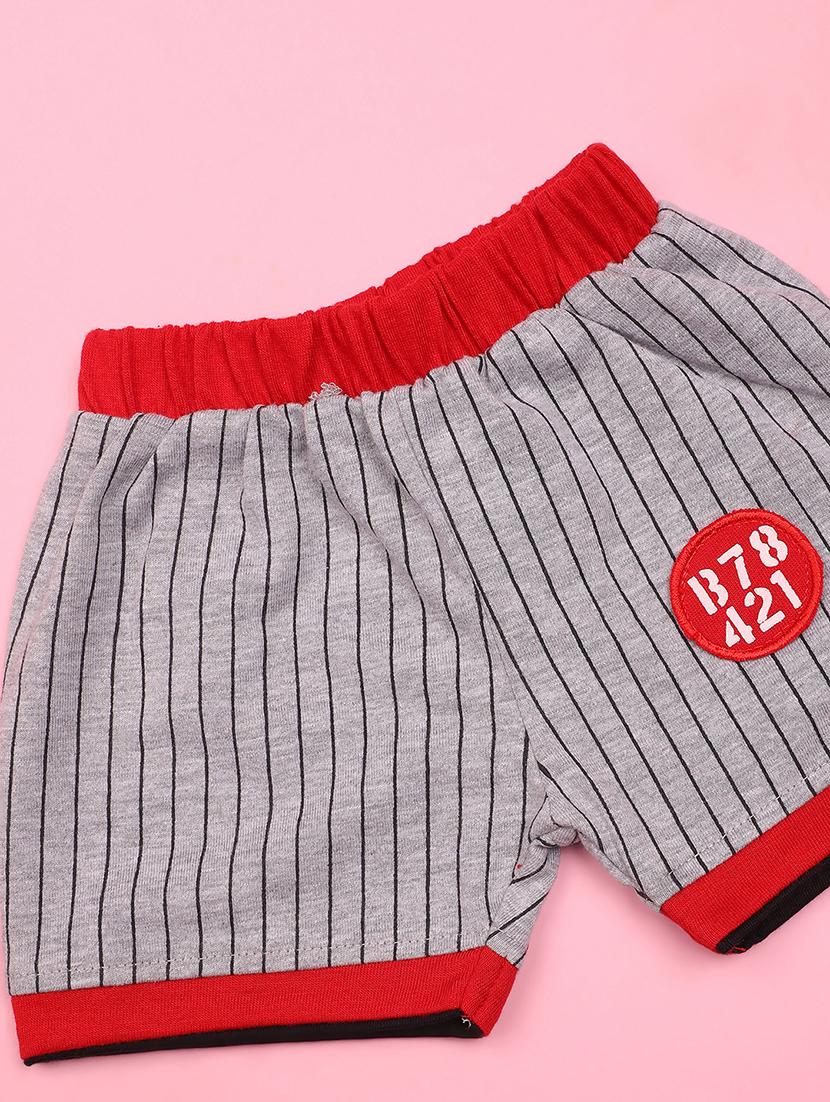 kids cotton shorts twin set - 20958729 - Standard Image - 3