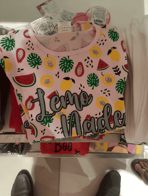 light pink cotton single jersey tshirt - 20958750 -  Zoom Image - 0