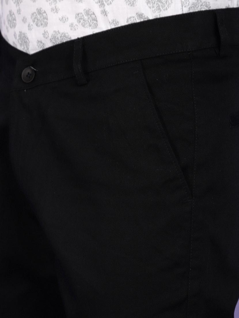 men solid full length chinos - 20958763 - Standard Image - 5