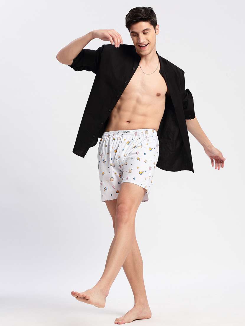 men white printed boxer - 20960513 -  Standard Image - 3
