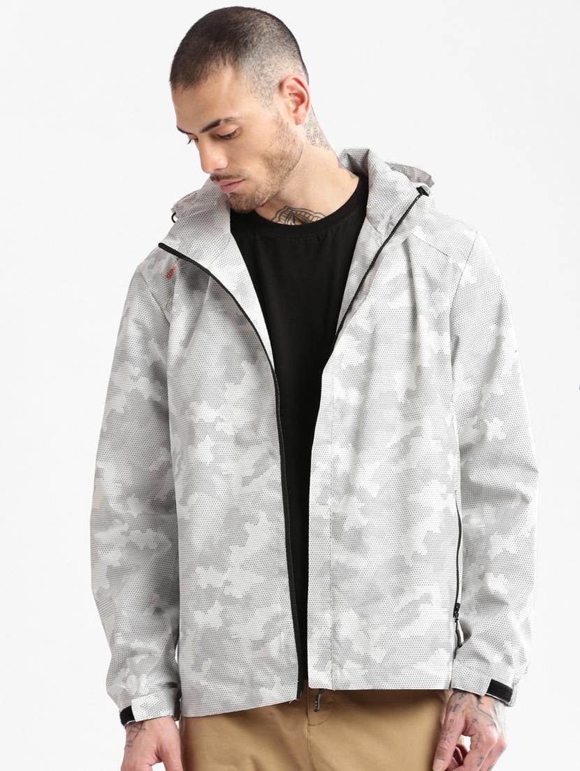 men long sleeve camouflage casual jacket