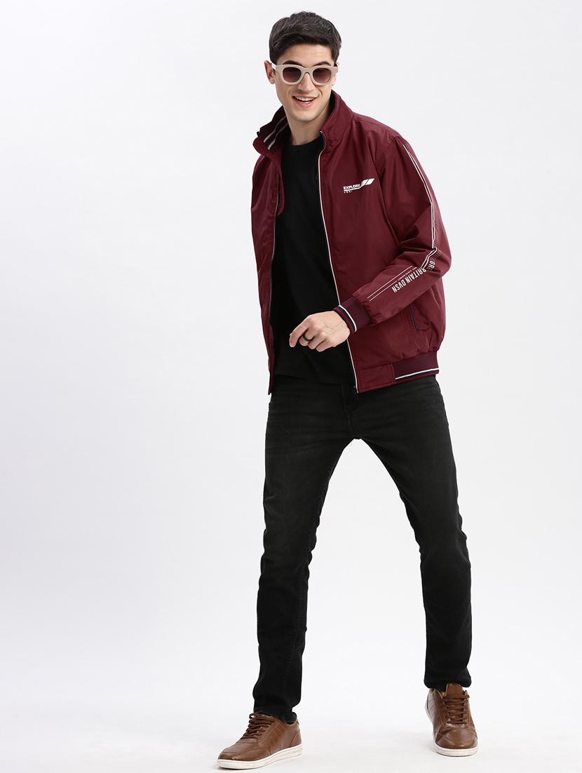 men long sleeve solid casual jacket - 20960624 - Standard Image - 3