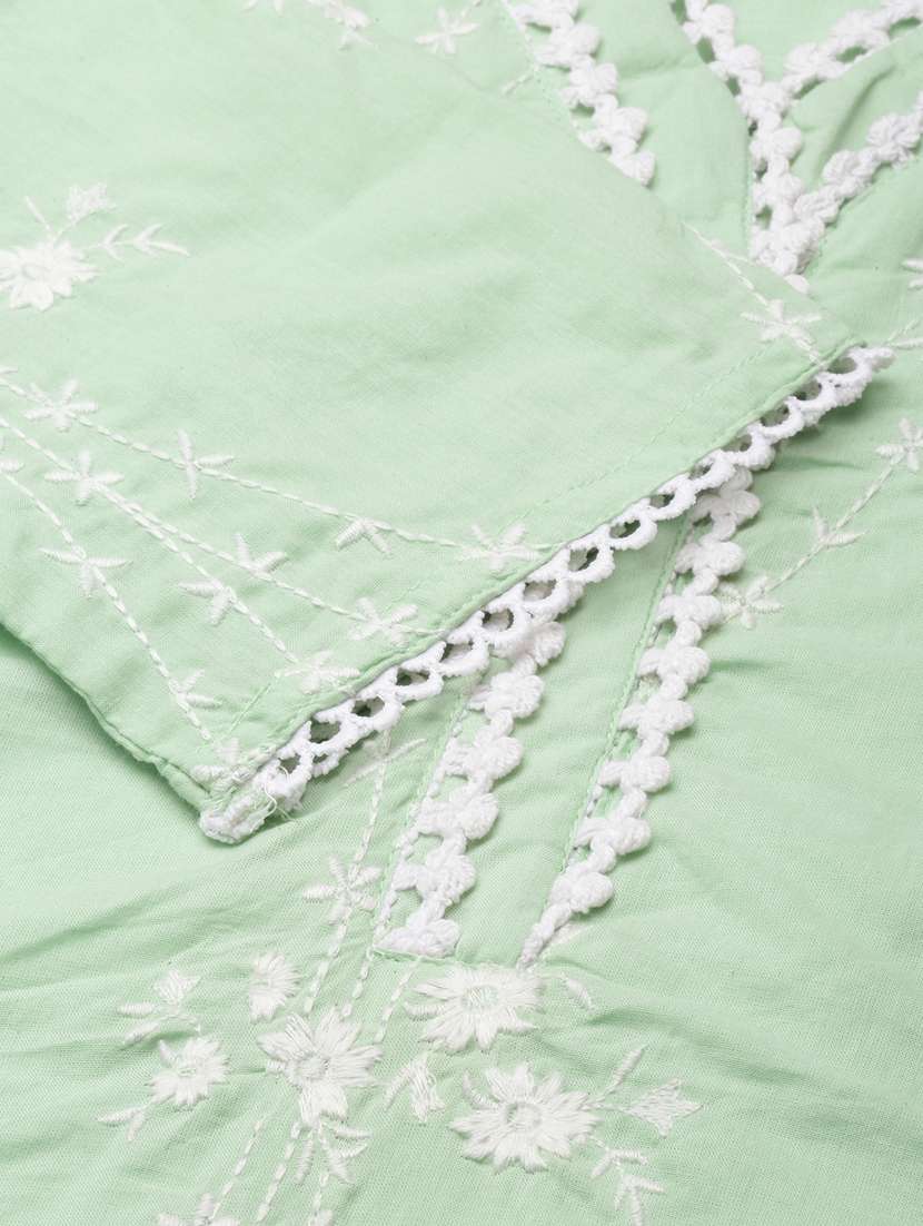 women embroidered kurta pant set with dupatta - 20961214 -  Standard Image - 8