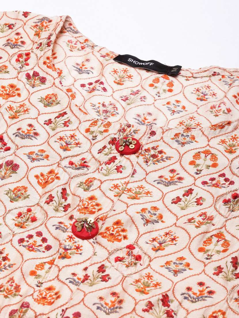 women floral printed kurta pant set with dupatta - 20961215 -  Standard Image - 8