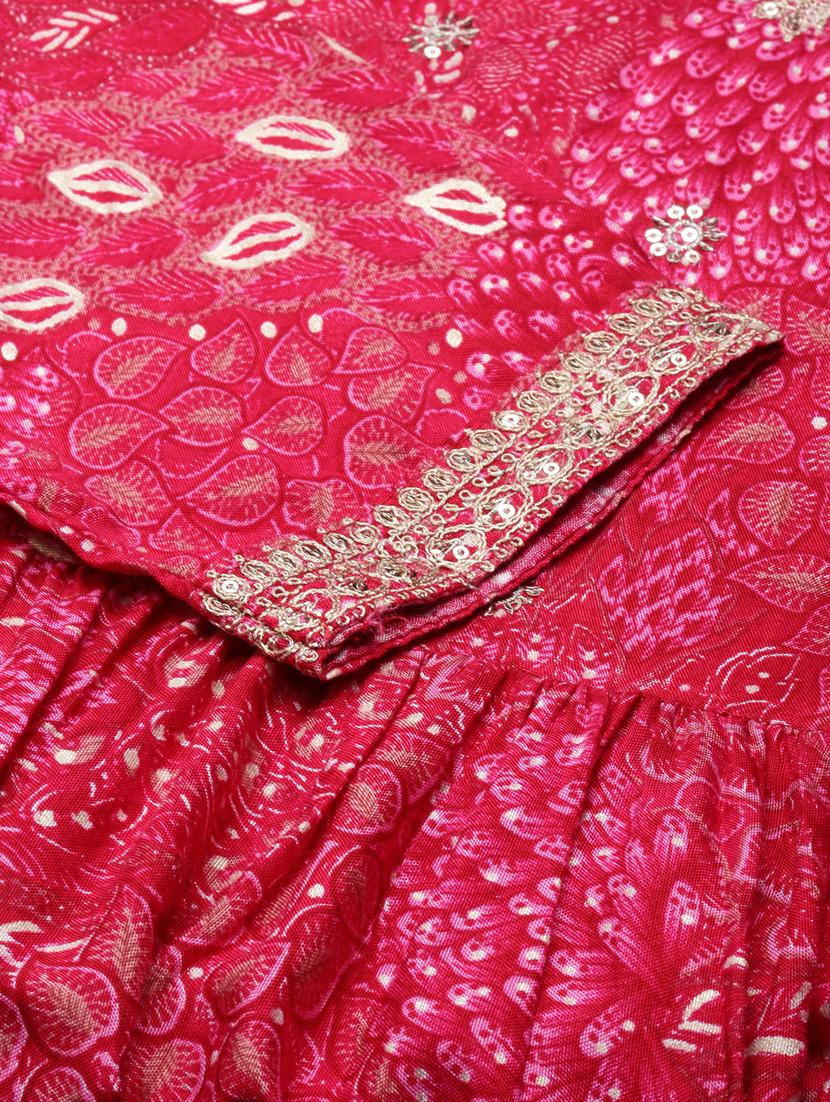 women printed kurta pant set with dupatta - 20961219 - Standard Image - 8