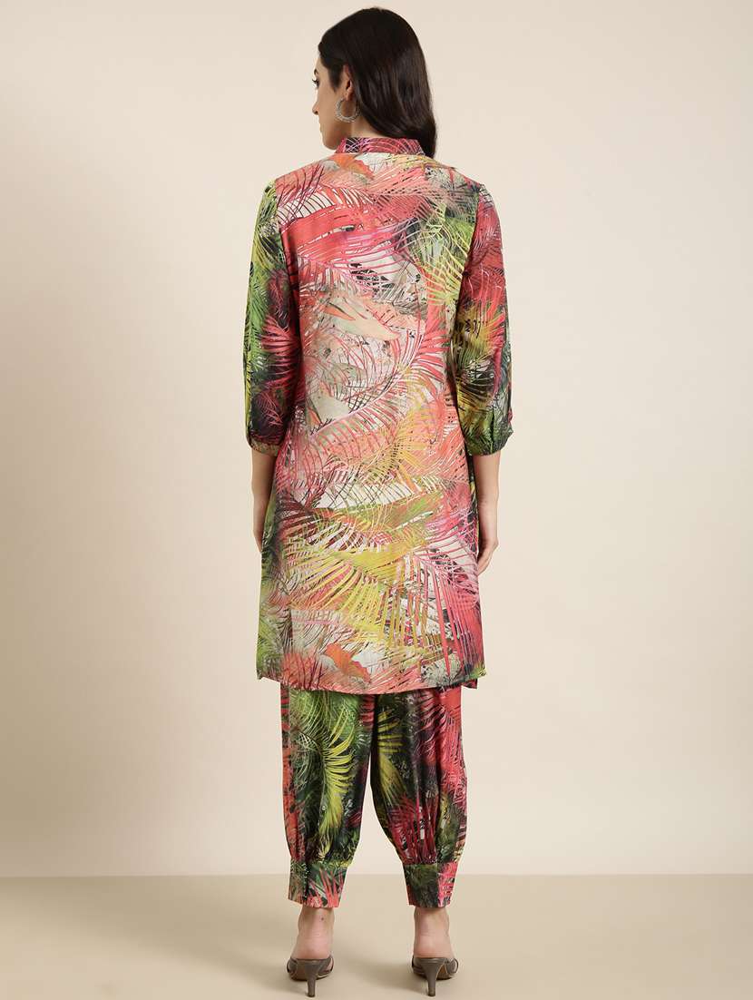 women multi color printed kurta salwar set - 20961237 -  Standard Image - 3